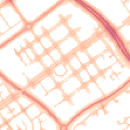 Daytime road noise heatmap for MK6 2AP