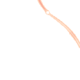 Night-time road noise heatmap for MK6 2BQ
