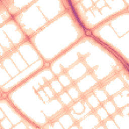 Daytime road noise heatmap for MK6 2BS
