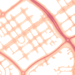Daytime road noise heatmap for MK6 2BU