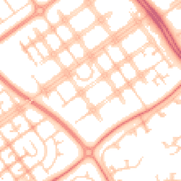 Daytime road noise heatmap for MK6 2DF