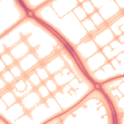 Daytime road noise heatmap for MK6 2DH