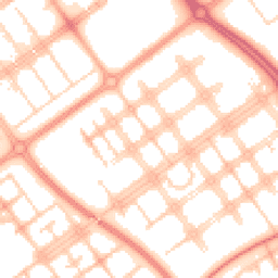 Daytime road noise heatmap for MK6 2EL