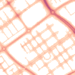 Daytime road noise heatmap for MK6 2EU