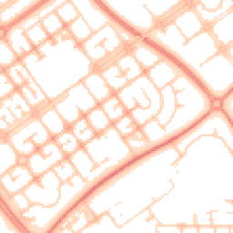 Daytime road noise heatmap for MK6 2HL
