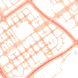 Daytime road noise heatmap for MK6 2HZ
