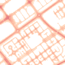 Daytime road noise heatmap for MK6 2JZ
