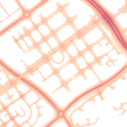 Daytime road noise heatmap for MK6 2LD