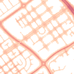 Daytime road noise heatmap for MK6 2LH