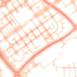 Daytime road noise heatmap for MK6 2LZ