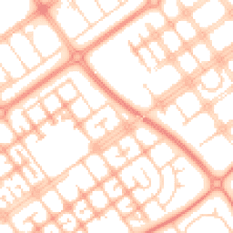 Daytime road noise heatmap for MK6 2PZ