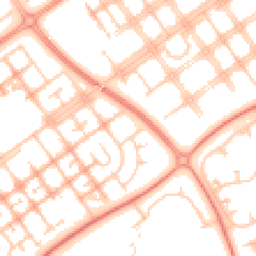 Daytime road noise heatmap for MK6 2QL