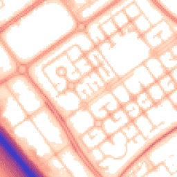 Daytime road noise heatmap for MK6 2RF