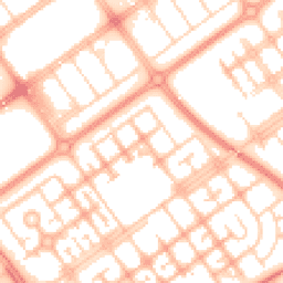 Daytime road noise heatmap for MK6 2TH