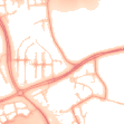Daytime road noise heatmap for MK6 3AB