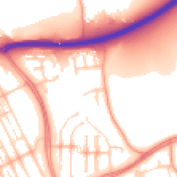 Daytime road noise heatmap for MK6 3AS
