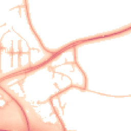 Daytime road noise heatmap for MK6 3AY