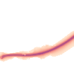 Night-time road noise heatmap for MK6 3BD