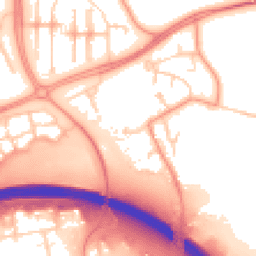 Daytime road noise heatmap for MK6 3BF