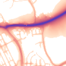 Daytime road noise heatmap for MK6 3BH