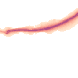 Night-time road noise heatmap for MK6 3BH