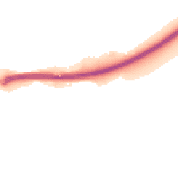 Night-time road noise heatmap for MK6 3BJ