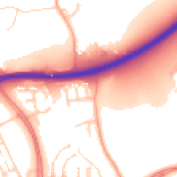 Daytime road noise heatmap for MK6 3BL