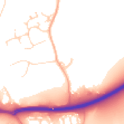 Daytime road noise heatmap for MK6 3BW