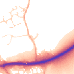 Daytime road noise heatmap for MK6 3BZ