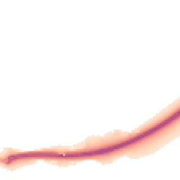 Night-time road noise heatmap for MK6 3BZ