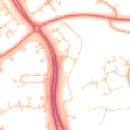 Daytime road noise heatmap for MK6 3ED
