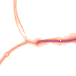 Night-time road noise heatmap for MK6 3FE