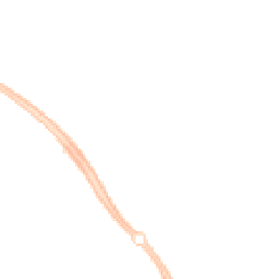 Night-time road noise heatmap for MK6 3JZ