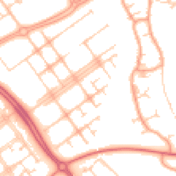 Daytime road noise heatmap for MK6 3LJ