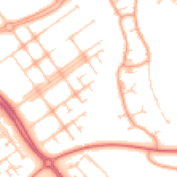 Daytime road noise heatmap for MK6 3LQ