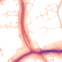 Daytime road noise heatmap for MK6 3PB