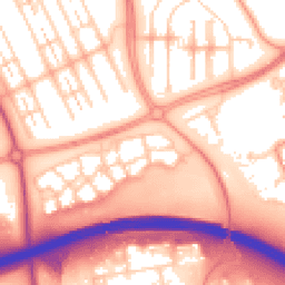 Daytime road noise heatmap for MK6 4AF