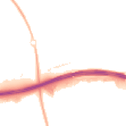 Night-time road noise heatmap for MK6 4AQ