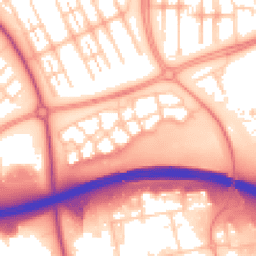 Daytime road noise heatmap for MK6 4AR