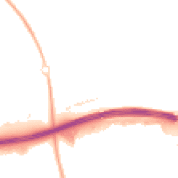 Night-time road noise heatmap for MK6 4AU