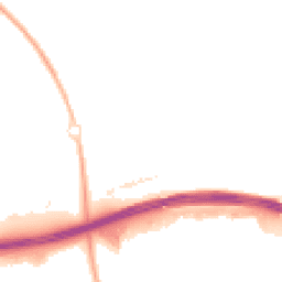 Night-time road noise heatmap for MK6 4BD