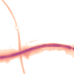 Night-time road noise heatmap for MK6 4BE