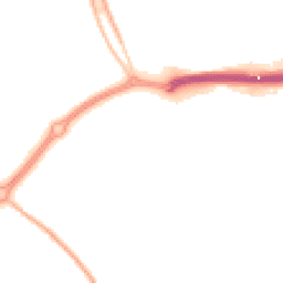 Night-time road noise heatmap for MK6 4HF