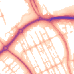 Daytime road noise heatmap for MK6 4HG