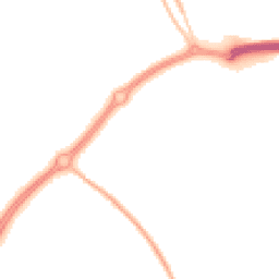 Night-time road noise heatmap for MK6 4HH