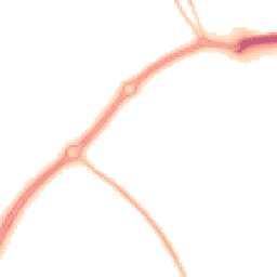 Night-time road noise heatmap for MK6 4HJ