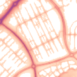 Daytime road noise heatmap for MK6 4HP