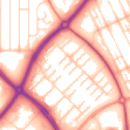 Daytime road noise heatmap for MK6 4LG