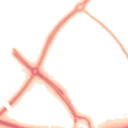 Night-time road noise heatmap for MK6 4LY