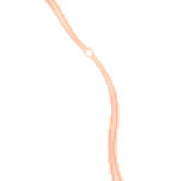 Night-time road noise heatmap for MK6 5AA